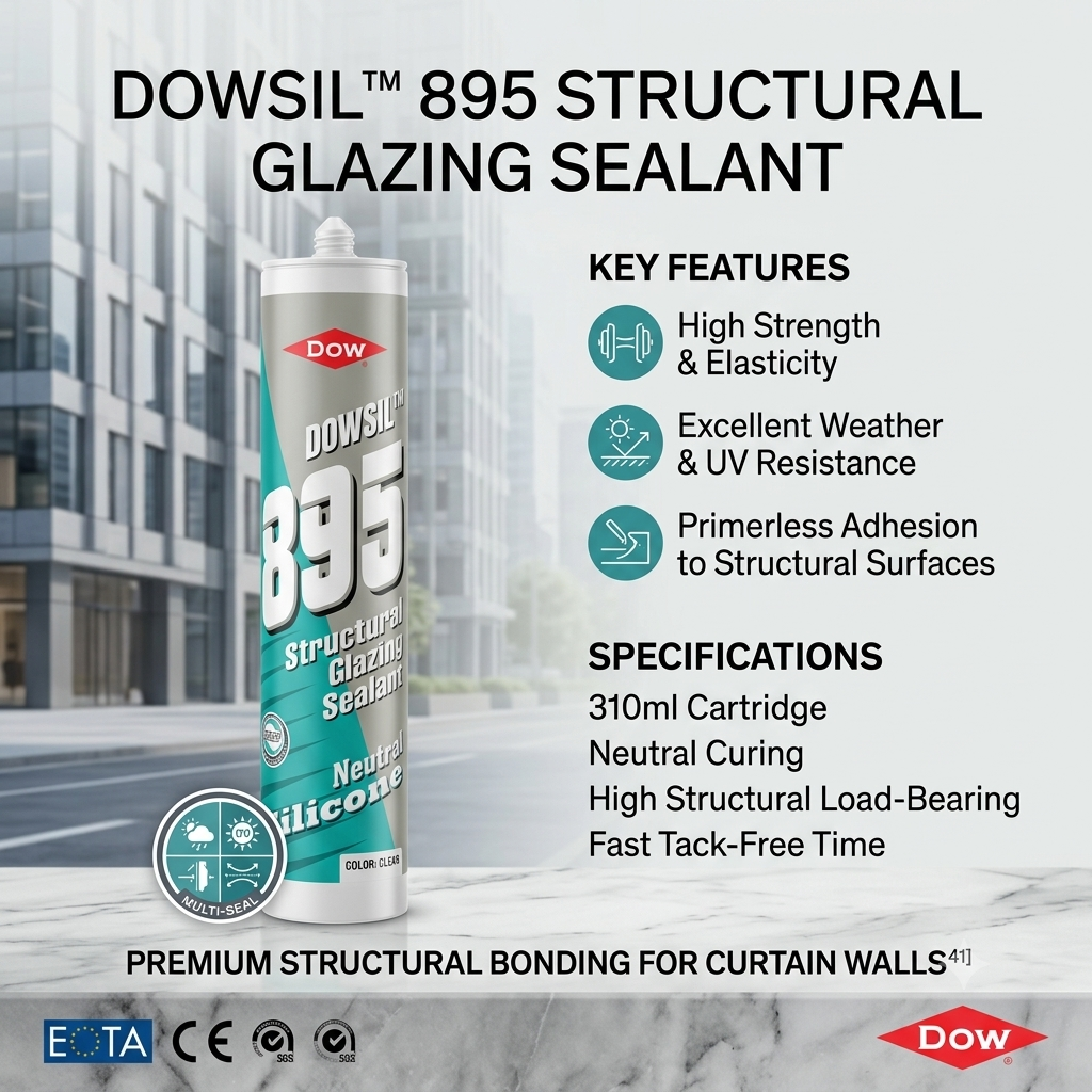 DOWSIL™ 895 Structural Glazing Sealant
